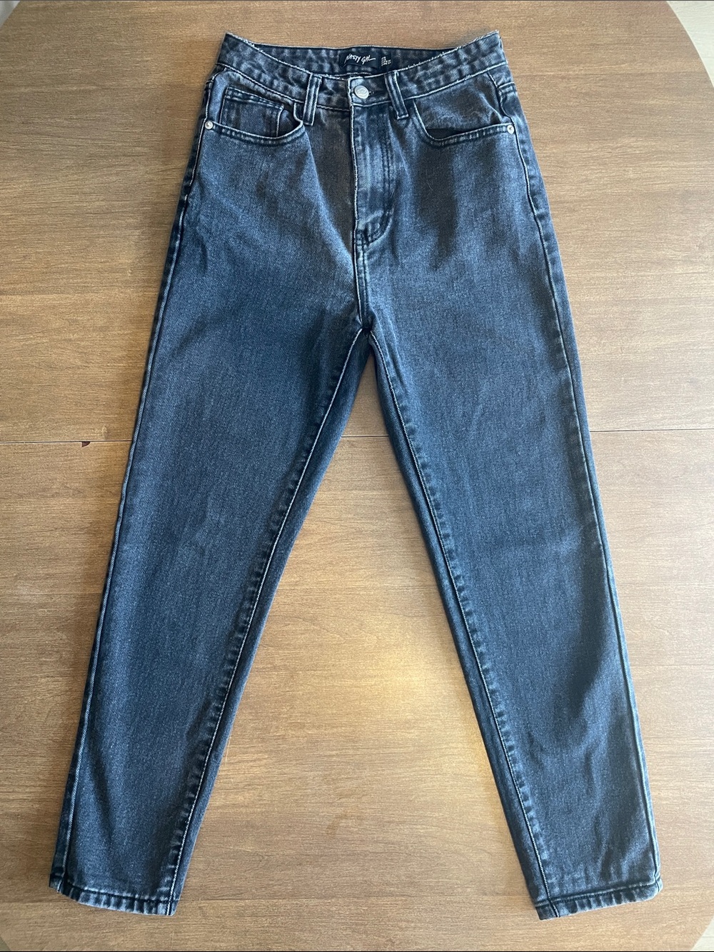 Nasty Gal Women’s Straight Leg Black Jeans